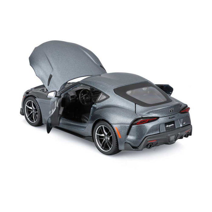 Maisto Special Edition Metal Car - Toyota Supra GR, 1:24, grey