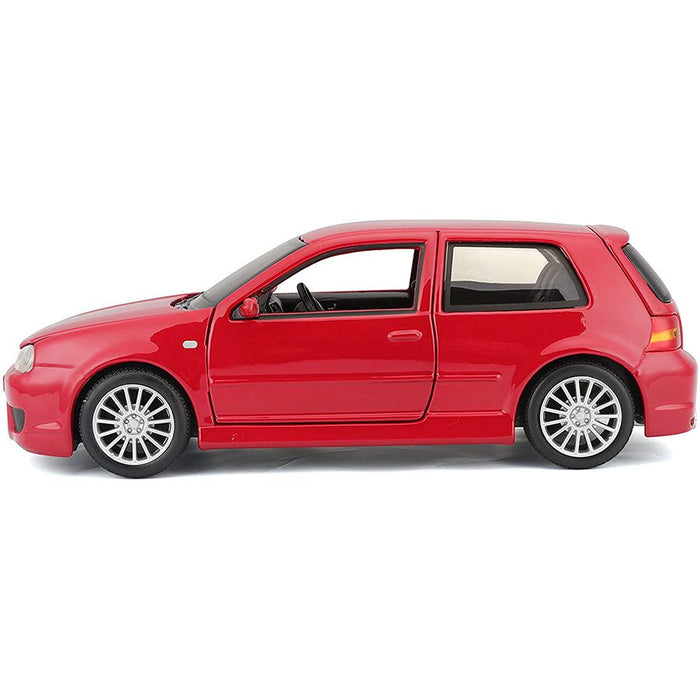 Metal car Maisto Special Edition - Volkswagen Golf R32, 1:24, red