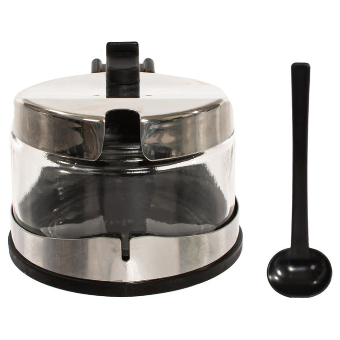 MAK STAINLESS STEEL SUGAR BOWL - Аксесоари за сервиране и прибори за хранене<<<Домашни потреби<<<Кухня<<<Praktiker