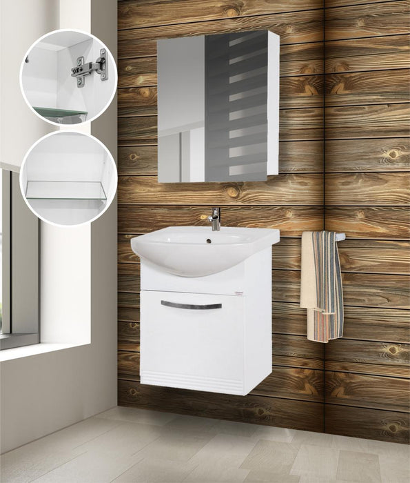 UPPER CABINET WITH ARTE MIRROR