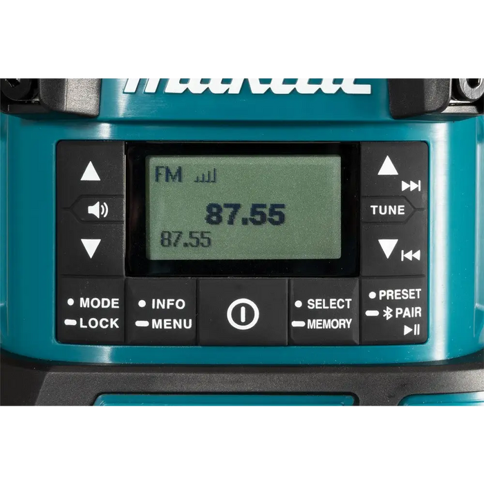 Makita DMR056 radio Portable Analog & digital Black Blue - FlashlightsOSW-LAT<<<LightingOSW<<<ActionPL