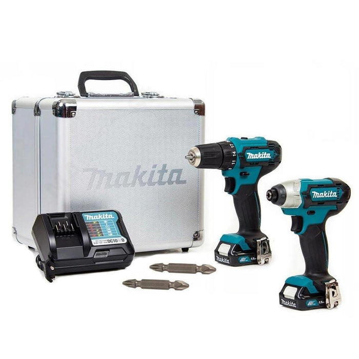 BATTERY KIT MAKITA CLX224X 12 V, NUMBER OF BATTERIES 2, 1.50 Ah, CASE