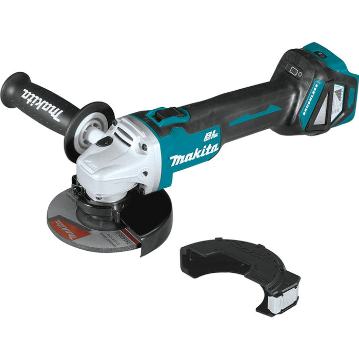 BATTERY BRUSHLESS ANGLE GRINDER MAKITA DGA511Z 18 V, WITHOUT BATTERY AND CHARGER, 125 mm