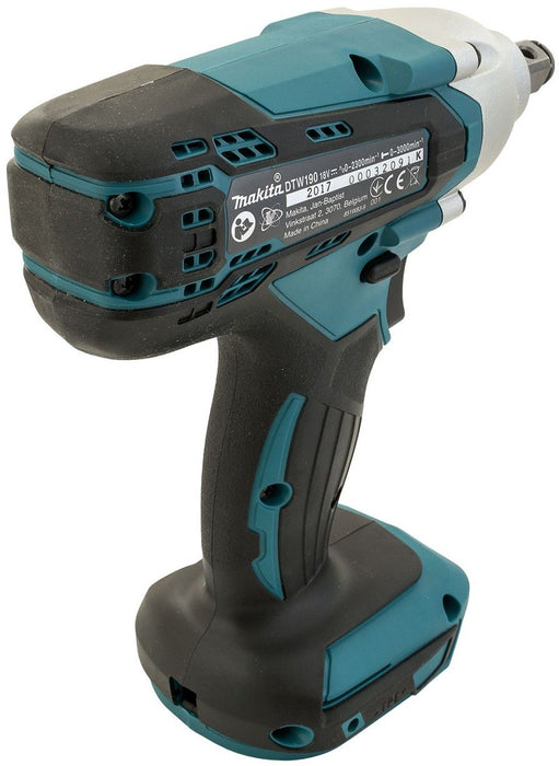 BATTERY IMPACT WRENCH MAKITA DTW190Z 18 V, 190.00 nm, WITHOUT BATTERY AND CHARGER