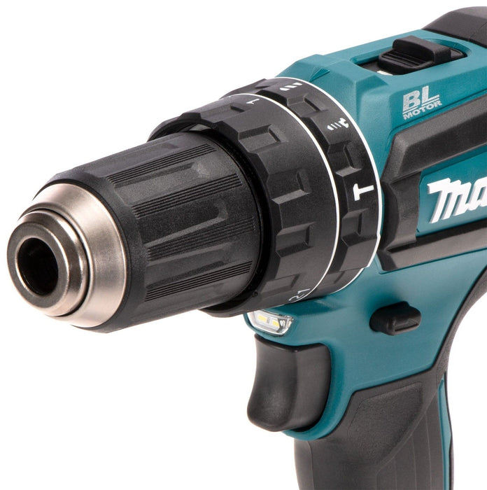 Makita DHP485Z drill Keyless 1.1 kg Black, Blue