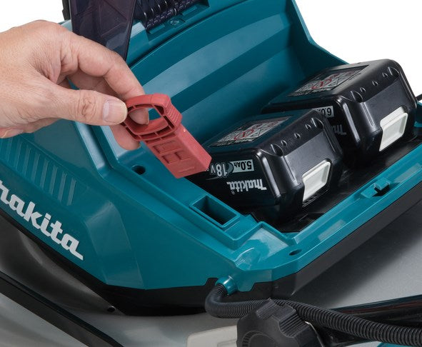 Makita DLM460Z lawn mower Battery Black, Blue