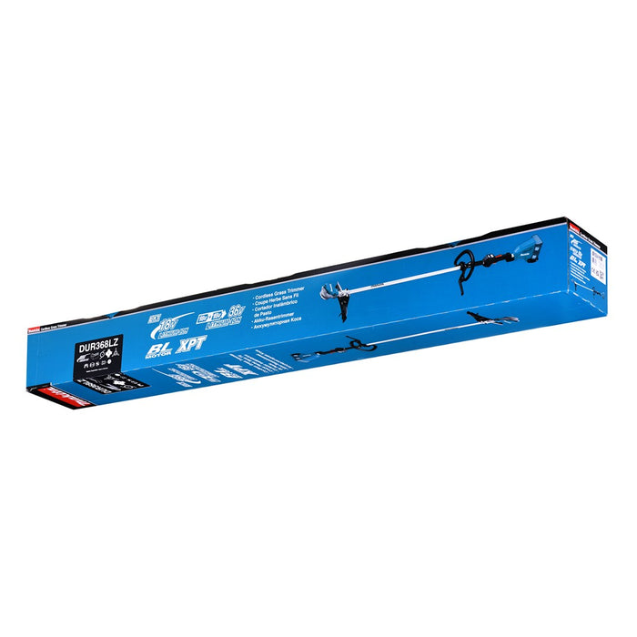 Makita DUR368LZ brush cutter/string trimmer 35 cm Battery Black, Blue