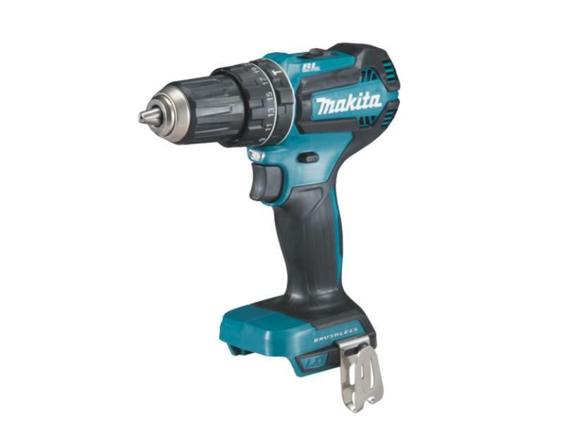 Makita DHP485Z drill Keyless 1.1 kg Black, Blue