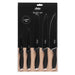 MAKU KNIFE SET 5 PIECES - Дъски ножове и белачки<<<Домашни потреби<<<Кухня<<<Praktiker