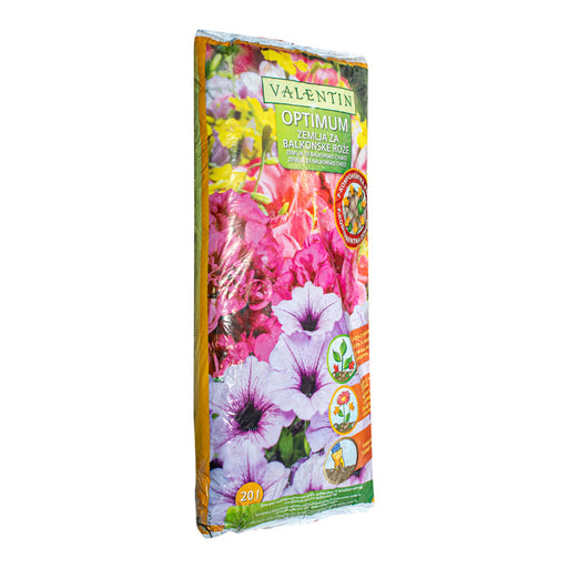 MANURE SUBSTRATE FOR BALCONY PLANTS 20L VALENTIN - Почви<<<Торове почви и тревни смески<<<Градина<<<Praktiker
