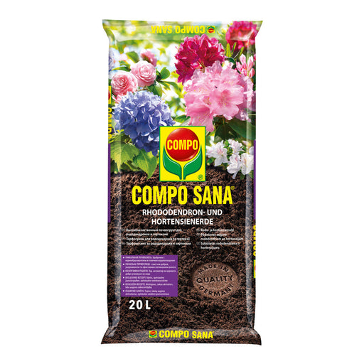 MANURE SUBSTRATE FOR RHODODENDRONS 20L COMPO - Почви<<<Торове почви и тревни смески<<<Градина<<<Praktiker