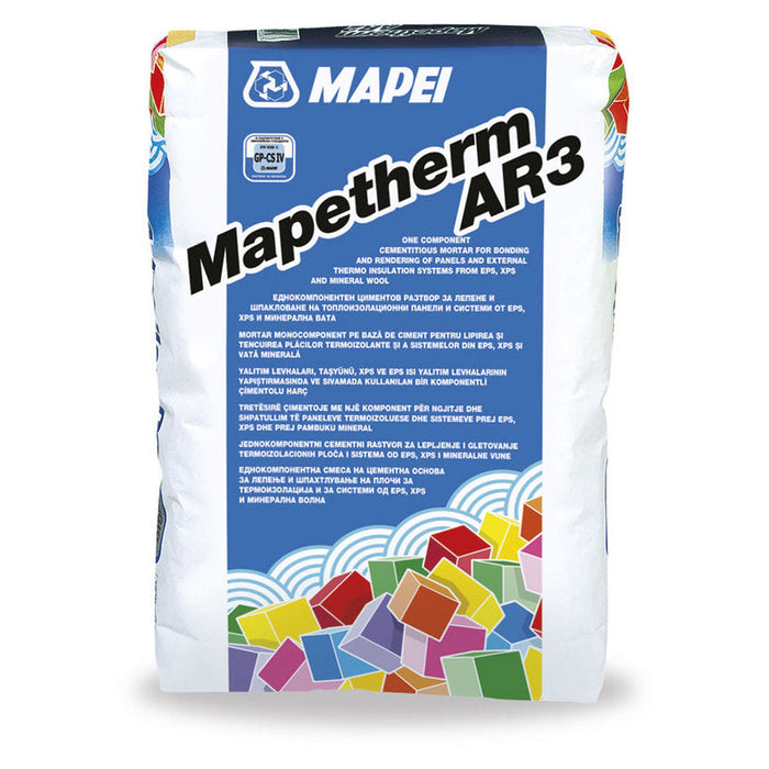 MAPEI MAPETHERM AR 3 ADHESIVE-PUTTY - Гипс и шпакловки<<<Сухи строителни смеси<<<Строителни