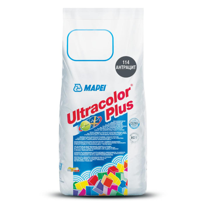 GROUTING MIXTURE ULTRACOLOR PLUS MAPEI ANTHRACITE 114