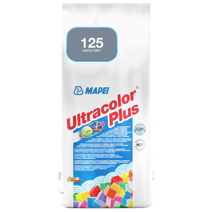 GROUTING MIXTURE ULTRACOLOR PLUS MAPEI CASTLE GREY 125