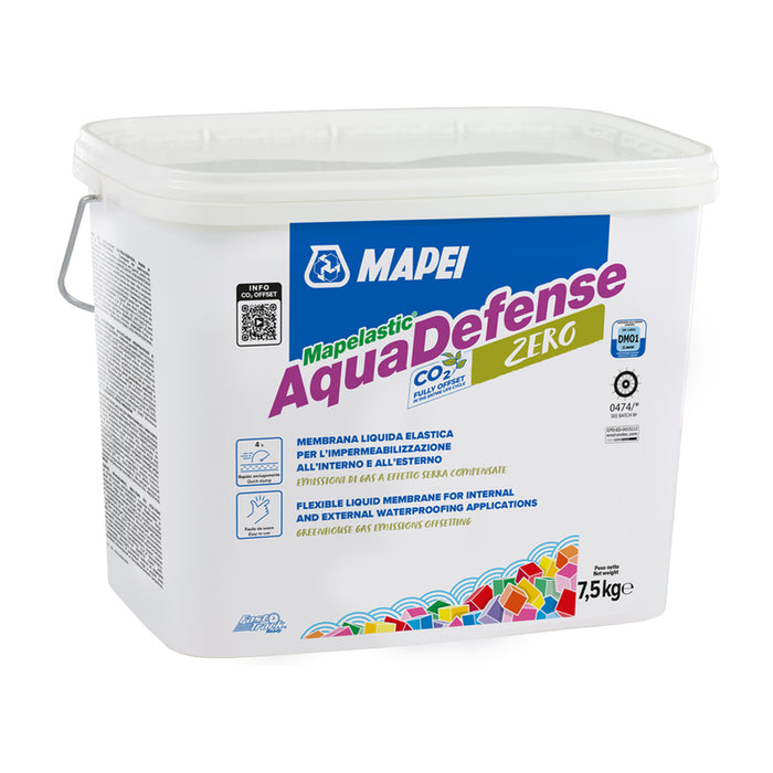 QUICK DRYING FLEXIBLE WATERPROOFING MAPEI AQUADEFENSE ZERO