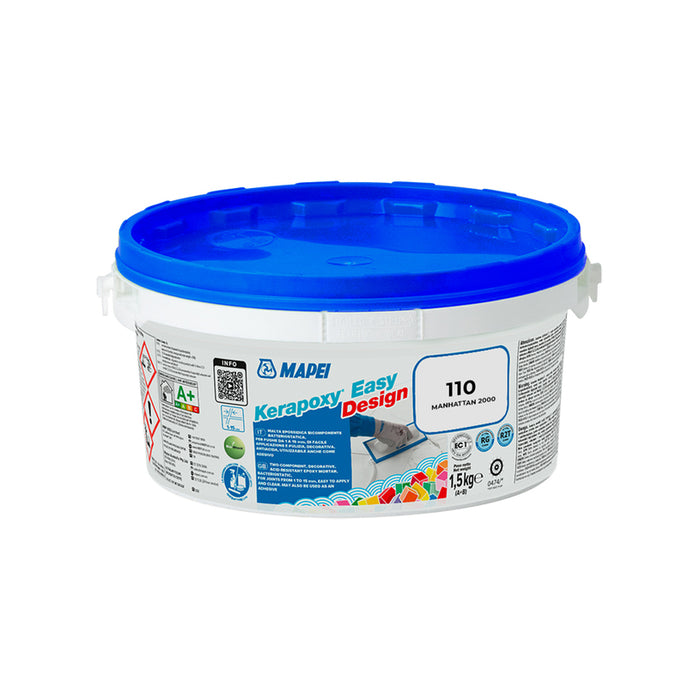 EPOXY GROUTING MIXTURE KERAPOXY EASY DESIGN MAPEI 110 MANHATTAN