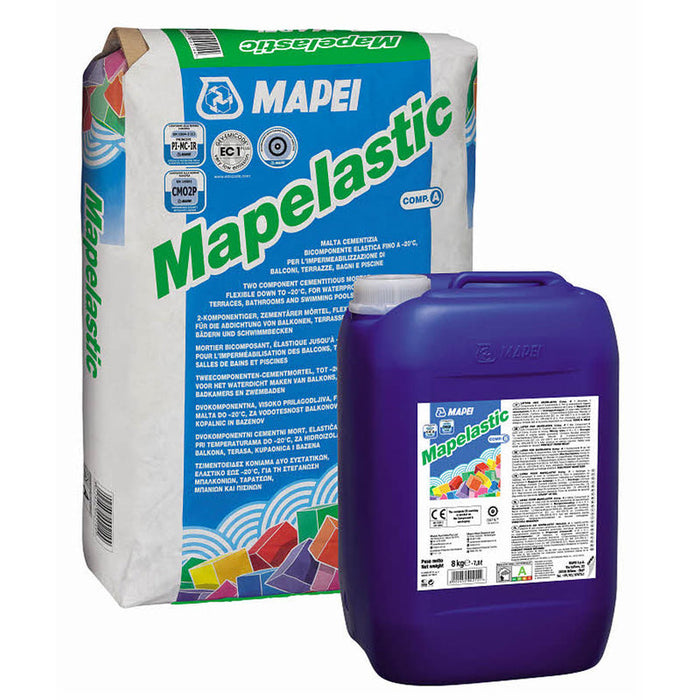 TWO-COMPONENT WATERPROOFING A+B MAPEI MAPELASTIC