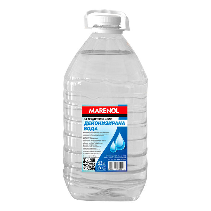 DEIONIZED WATER 5 L MARENOL