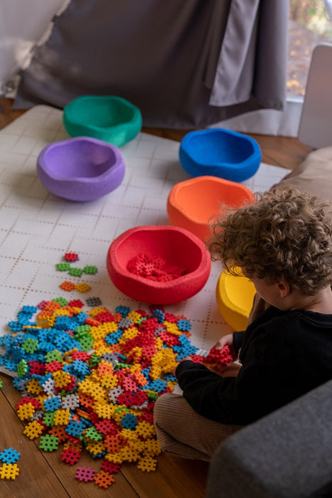 MARIOINEX Mini Waffle Building Blocks, 500 pieces