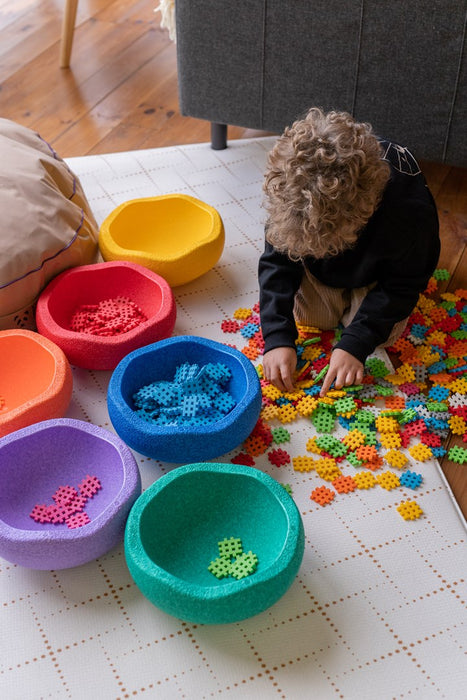 MARIOINEX Mini Waffle Building Blocks, 500 pieces