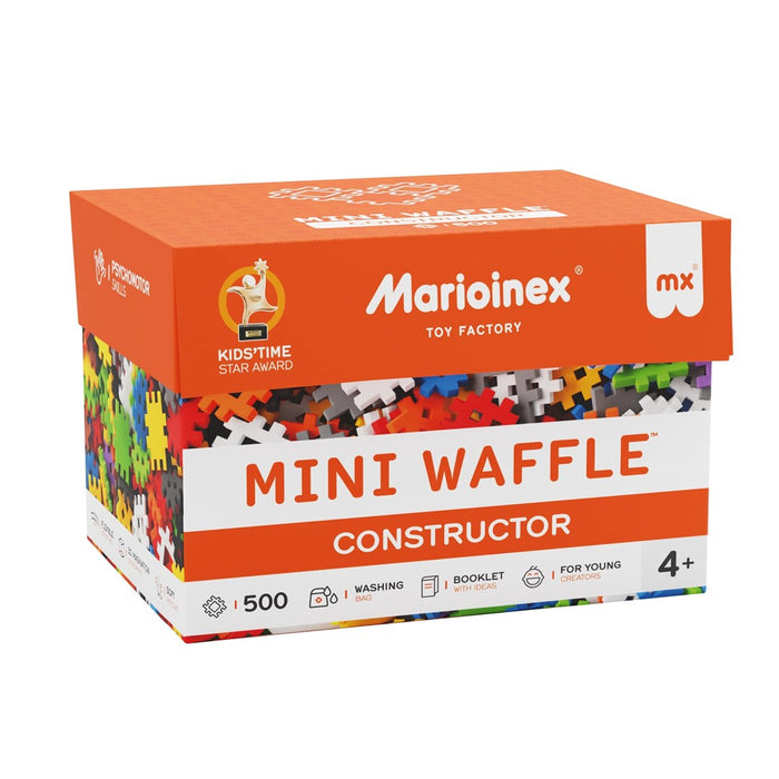 MARIOINEX Mini Waffle Building Blocks Constructor, 500 pieces