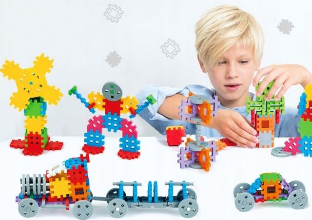 MARIOINEX Mini Waffle Building Blocks Constructor, 500 pieces