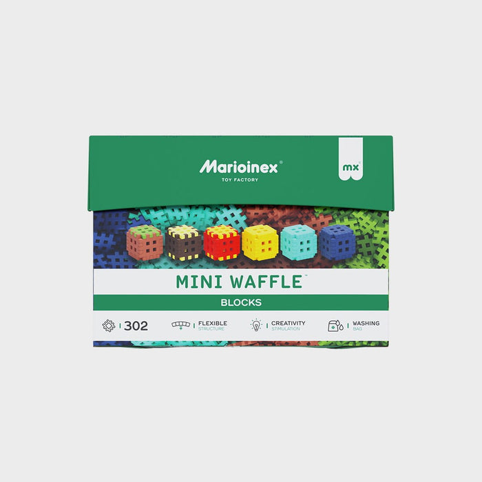 Marioinex Mini Waffle Building Blocks, 302 pieces