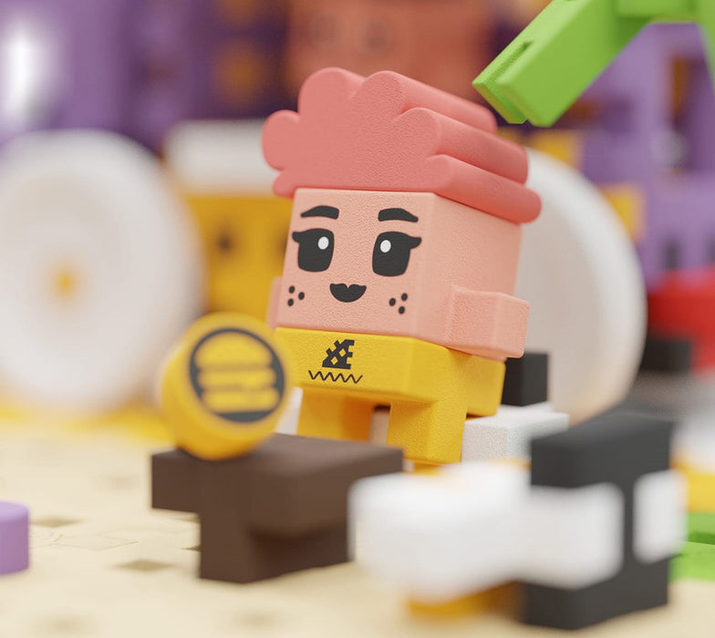 Marioinex Mini Waffle Building Blocks – City: Food Truck, 148 pieces