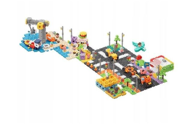Marioinex Mini Waffle Building Blocks – City: Food Truck, 148 pieces