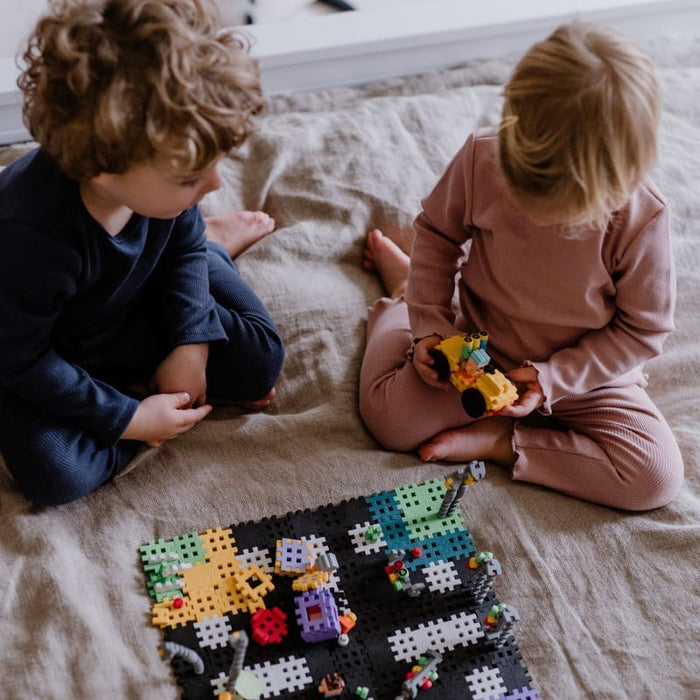 Marioinex Mini Waffle Building Blocks – City: Street, 280 pieces