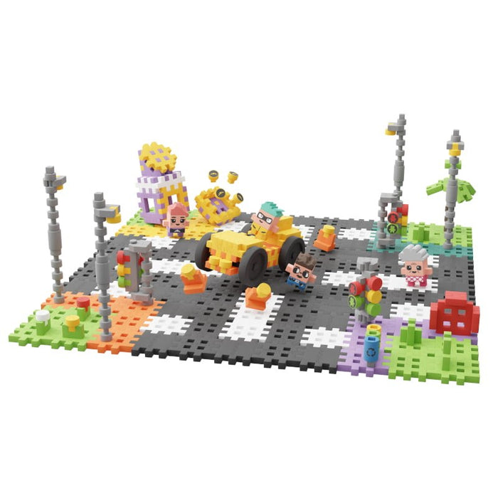 Marioinex Mini Waffle Building Blocks – City: Street, 280 pieces