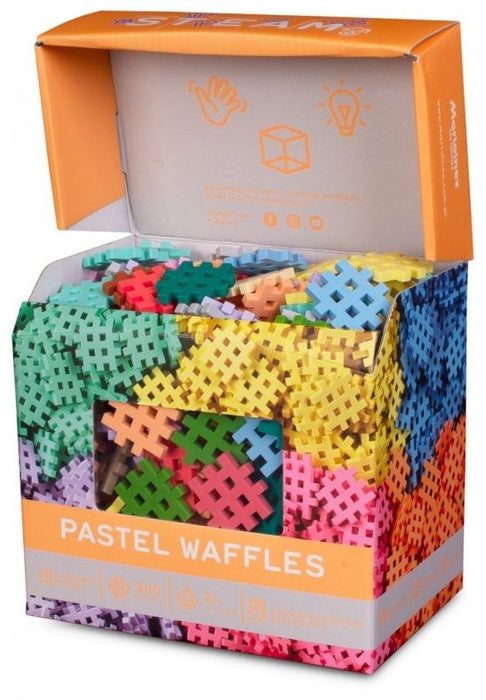 MARIOINEX Mini Waffle Pastel Building Blocks, 300 pieces