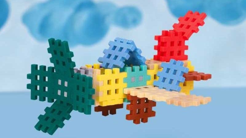 MARIOINEX Mini Waffle Pastel Building Blocks, 300 pieces