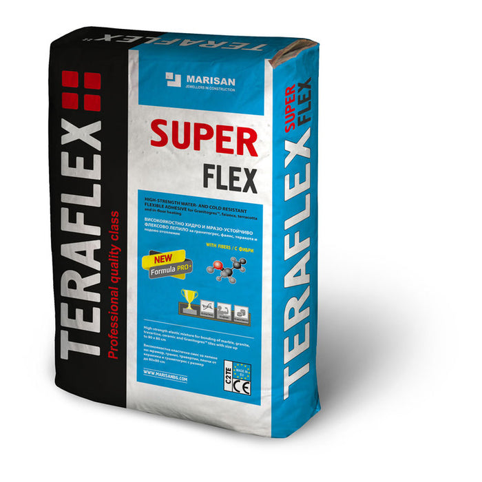 TILE ADHESIVE MARISAN SUPER FLEX GRAY