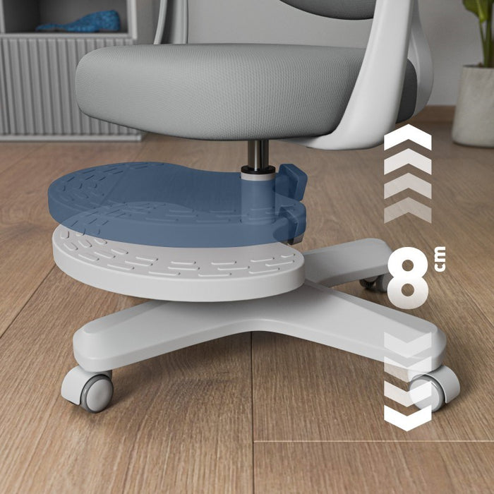 Junior 4.6 Grey swivel chair