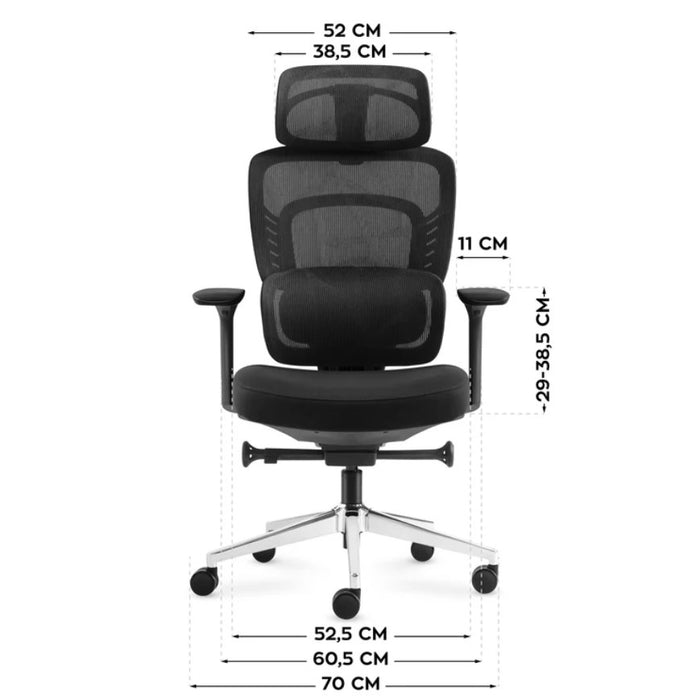 Visioner 6.1 Black N office chair