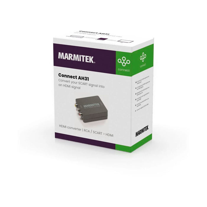 Cable MARMITEK AH31 RCA/SCART TO HDMI