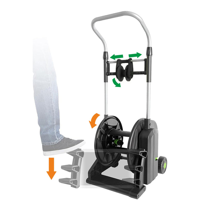 HOSE REEL UP TO 25M 1/2" WITH MAROSA PEDAL MG4009