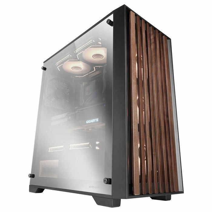 ATX Semi-tower Box Mars Gaming MCWOODDC Black