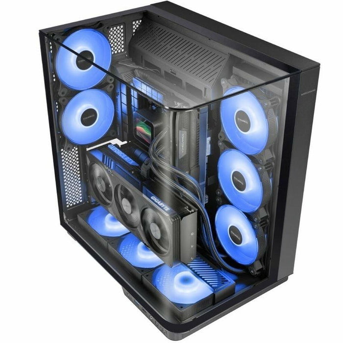 ATX Semi-tower Box Mars Gaming MCINFINIO Black