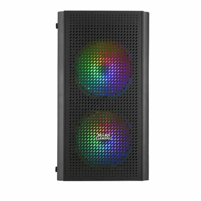 ATX Semi-tower Box Mars Gaming MC300 Black LED RGB RGB mATX