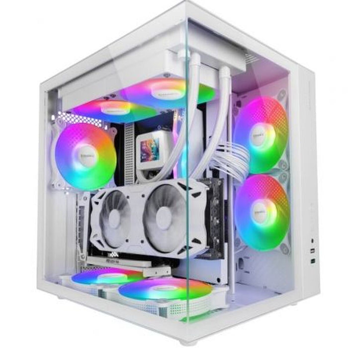 ATX Semi-tower Box Mars Gaming MCVONEW White