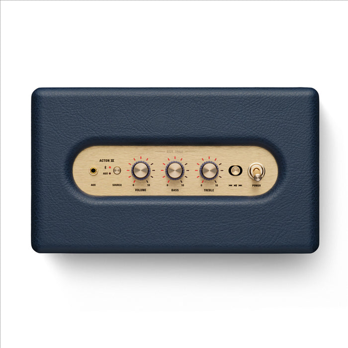 Audio system MARSHALL ACTON III BLUE