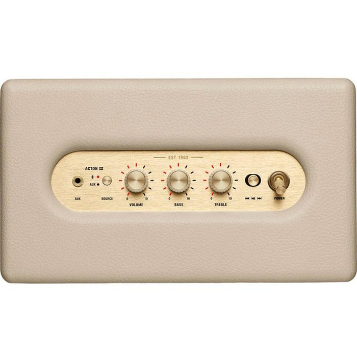 Audio system MARSHALL ACTON III BLUETOOTH CREAM