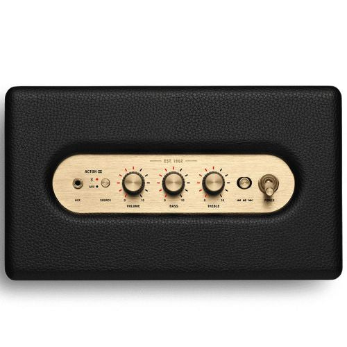 Audio system MARSHALL ACTON III BLUETOOTH BLACK
