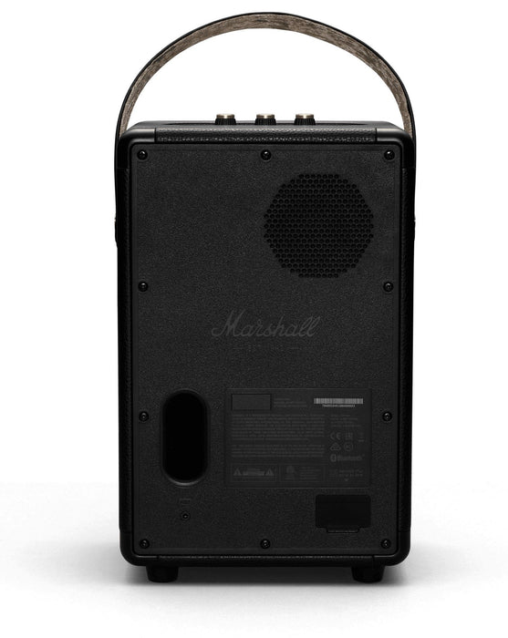 Bluetooth speaker MARSHALL TUFTON BLACK & BRASS 40 W, BLUETOOTH, BATTERY UP TO 20 HOURS, BLACK