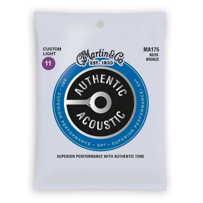 Martin MA175 Custom Light (11-52) - acoustic guitar strings
