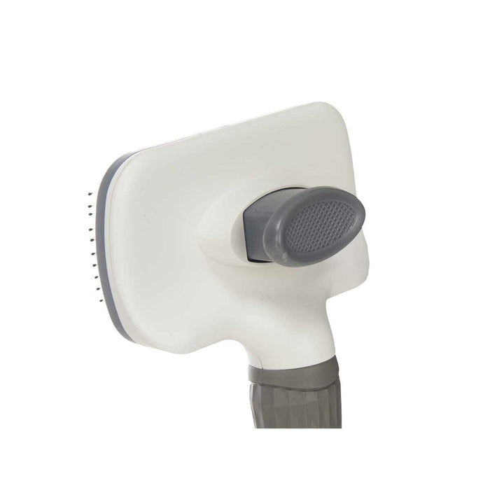 Dog Brush Mascow Anthracite 10,5 x 19 x 6 cm 19 x 5,5 x 10,5 cm (12 Units)