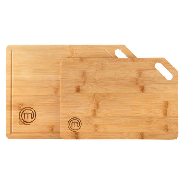 BAMBOO CUTTING BOARD 2 PIECES MASTER CHEF