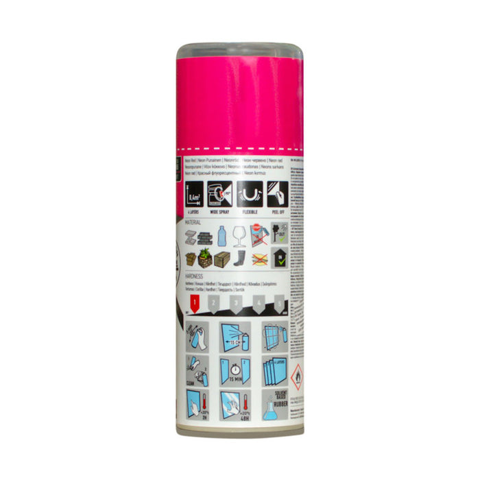 SPRAY RUBBER COATING 400 ML PINK NEON MASTON